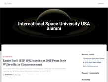 Tablet Screenshot of isu-usa.org